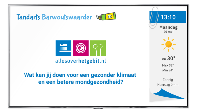 Zorgscherm Tandartsen