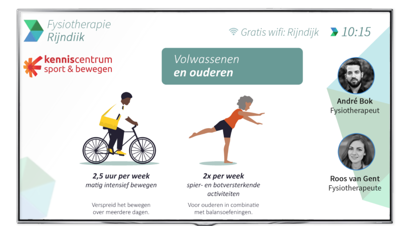 Zorgscherm Fysiotherapie